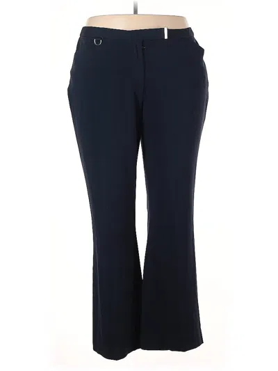 Pre-owned Jones New York Signature Dress Pants In Blue