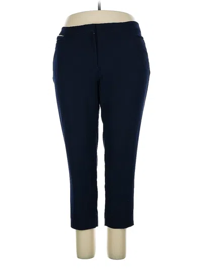 Pre-owned Jones New York Signature Dress Pants In Blue