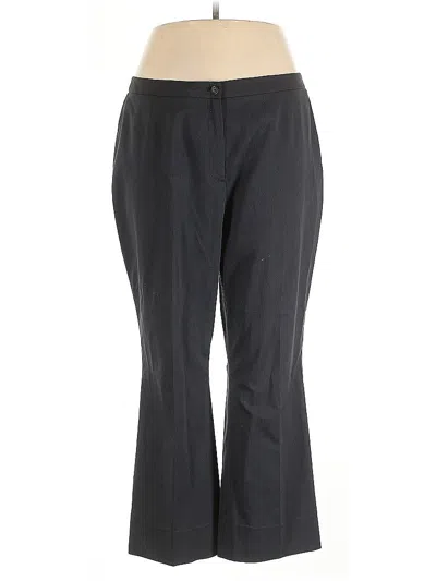 Pre-owned Jones New York Signature Dress Pants In Gray