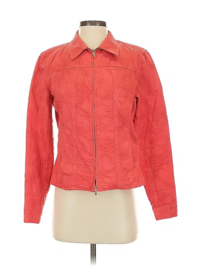 Pre-owned Jones New York Signature Jacket In Red