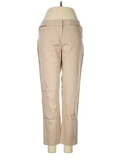 Pre-owned Jones New York Signature Khaki Pant In Tan