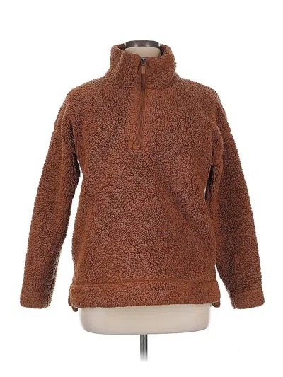 Pre-owned Jones New York Signature Pullover Sweater In Brown