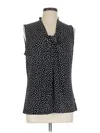 Jones New York Signature Sleeveless Blouse In Black