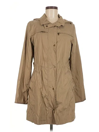 Pre-owned Jones New York Signature Trenchcoat In Brown