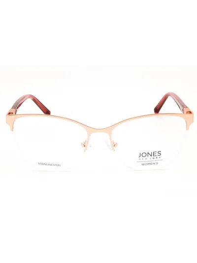 Jones New York Sleek Cat-eye Eyeglasses In Gold