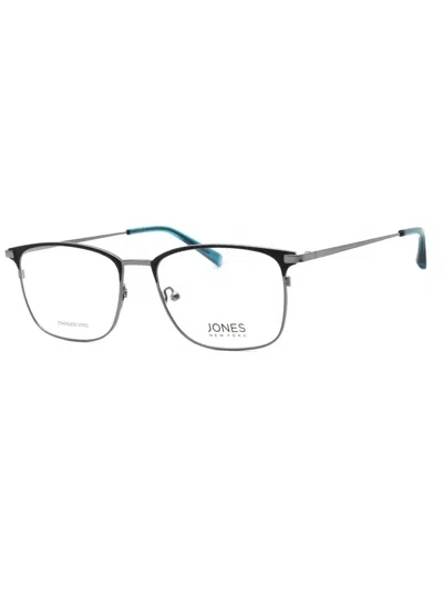 Jones New York Sleek Rectangular Eyeglasses For Women - J495 Style In Black