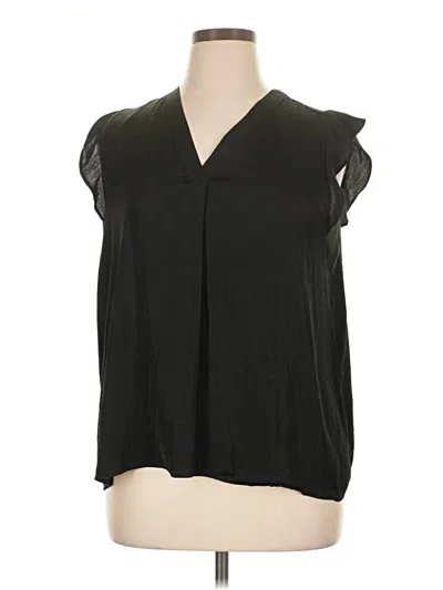 Pre-owned Jones New York Sleeveless T-shirt In Black