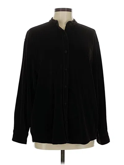 Pre-owned Jones New York Sport Cardigan Sweater In Black