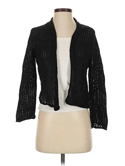 Pre-owned Jones New York Sport Cardigan Sweater In Black