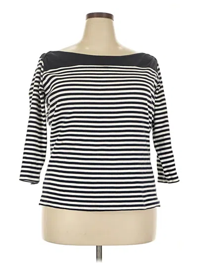 Pre-owned Jones New York Sport Cardigan Sweater In Black