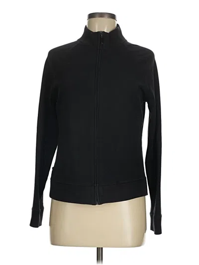 Pre-owned Jones New York Sport Cardigan Sweater In Black