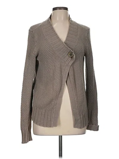 Pre-owned Jones New York Sport Cardigan Sweater In Gray