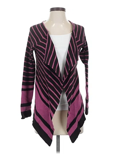 Pre-owned Jones New York Sport Cardigan Sweater In Purple