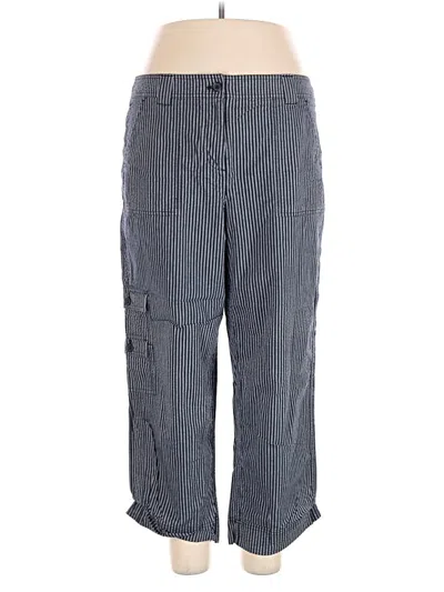 Pre-owned Jones New York Sport Cargo Pants In Gray