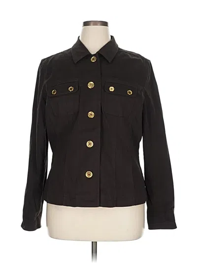 Pre-owned Jones New York Sport Jacket In Brown