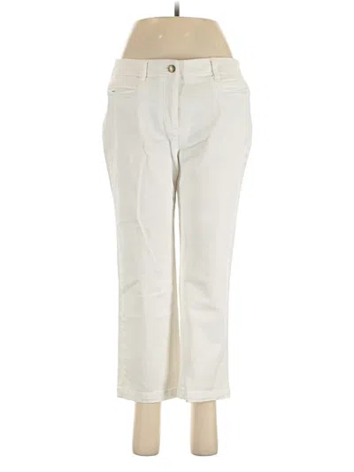 Pre-owned Jones New York Sport Jeans In White