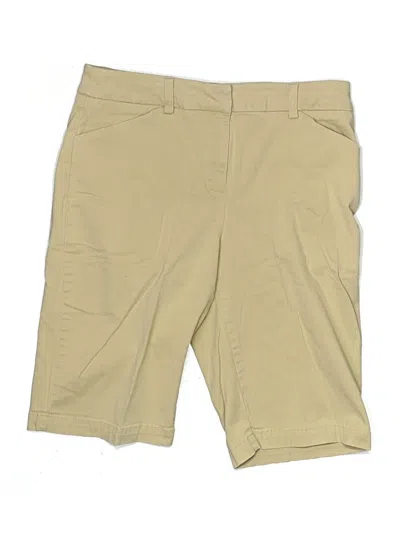 Pre-owned Jones New York Sport Khaki Shorts In Tan