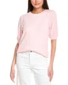 Jones New York Stitch Puff Sleeve Sweater