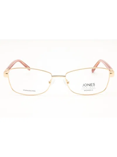 Jones New York Stylish Rectangular Eyeglasses For Women In Transparent