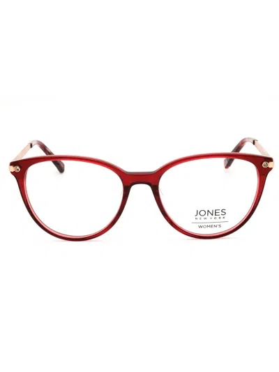 Jones New York Stylish Round Eyeglasses For Women In Red