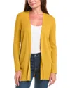Jones New York Sutton Rib Cardigan In Gold