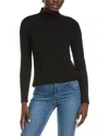 Jones New York Sutton Mock Neck Sweater In Black