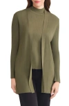 Jones New York Sutton Rib Cardigan In Burgundy