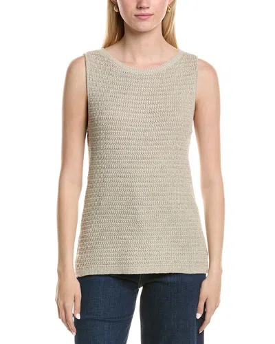 Jones New York Sweater Tank In Brown