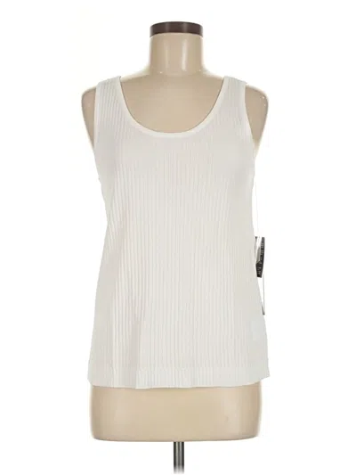 Jones New York Sweater Vest In White