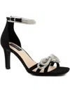 Jones New York Jnyearaman Womens Bow Manmade Ankle Strap In Multi