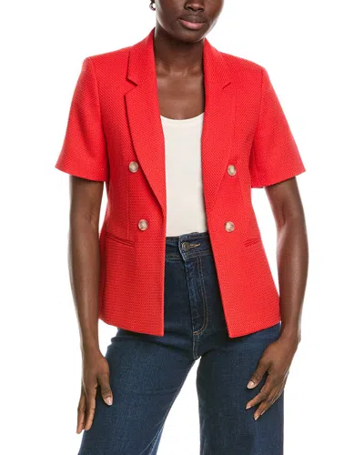 Jones New York Textured Jacket In Multi