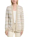 Jones New York Textured Stitch Cardigan In Neutral