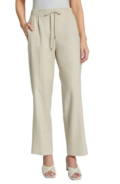 JONES NEW YORK JONES NEW YORK TIE WAIST LINEN BLEND PANTS