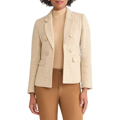 Jones New York Tweed Blazer In Neutral