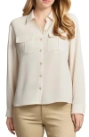 Jones New York Utility Button-up Shirt In Multi