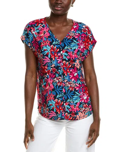 JONES NEW YORK V- NECK T-SHIRT