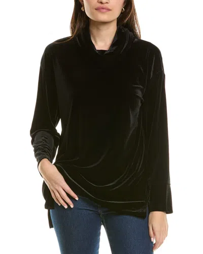 JONES NEW YORK JONES NEW YORK VELOUR COWL NECK TOP
