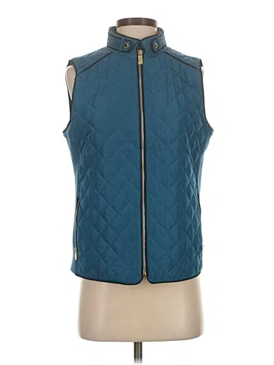Pre-owned Jones New York Vest In Blue