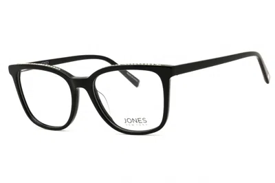 Jones New York Vjon793 Rectangular Acetate Eyeglasses In Black