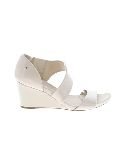 Pre-owned Jones New York Wedges In White