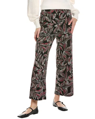 Jones New York Wide Leg Crop Pant In Brown