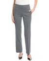 Jones New York Pull-on Wide Leg Pants In Grey