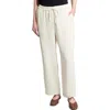 Jones New York Collection Compression Lexington Straight Leg Pant In White
