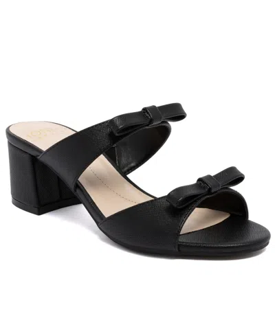 Jones New York Women's Adalin Open Toe Dress Sandal In Black
