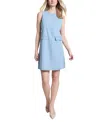 Jones New York Sleeveless Denim Shift Dress In Pale Wash