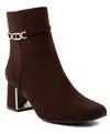 Jones New York Women's Durling Block Heel Booties In Brown