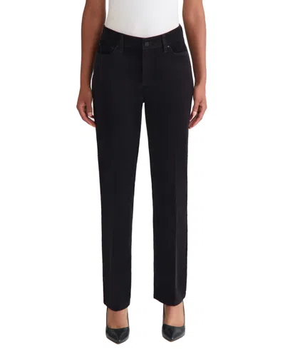 JONES NEW YORK WOMEN'S FLY FRONT LEXINGTON STRAIGHT JEANS