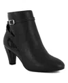Jones New York Women's Helini Round Toe Heeled Dress Booties In Black
