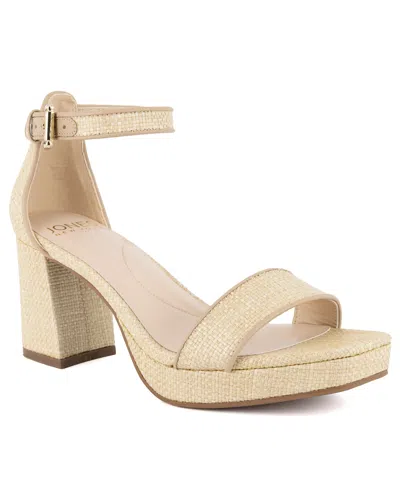 Jones New York Women's Herliza Platform Block Heel Dress Sandals