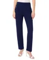 Jones New York High Double Waist Pants In Pacific Navy